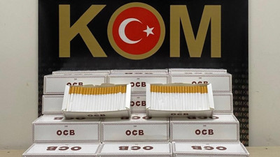 Kars’ta 50 bin boş makaron ele geçirildi