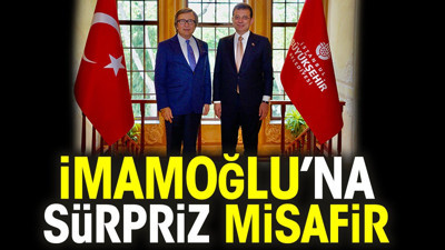 İmamoğlu’na sürpriz misafir
