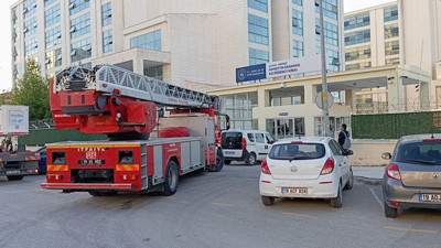 Kız öğrenci yurdundaki yangın korkuttu