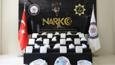 Van'da 41 kilo metamfetamin ele geçirildi