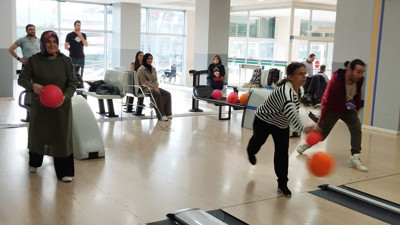 Sağlık personelleri yarıştı