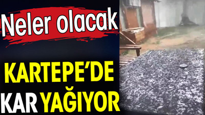 Kartepe'de kar yağıyor. Neler olacak?