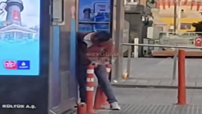 Gençlik nereye gidiyor? Sokak ortasında madde etkisindeki gencin hali görenleri üzdü