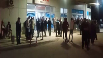 İşçilerin yemek keyfi hastanede bitti