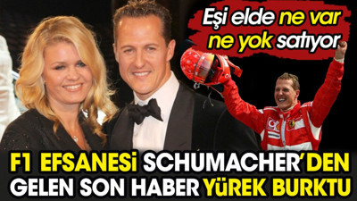Formula 1 efsanesi Michael Schumacher'den gelen son haber yürek burktu