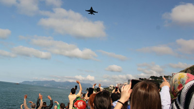 SOLOTÜRK Giresun'da nefesleri kesti