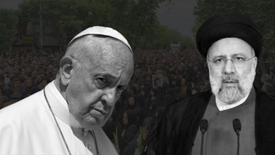 Papa'dan Reisi için taziye mesajı