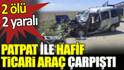 Afyonkarahisar’da feci kaza. 2 ölü 2 yaralı