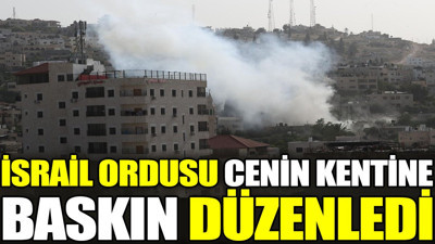 İsrail ordusu Cenin kentine baskın düzenledi