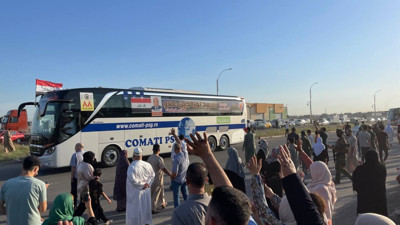 Kerkük'ün ilk hac kafilesi kutsal topraklara uğurlandı