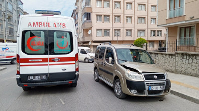 Bafra'da trafik kazası: 2 yaralı