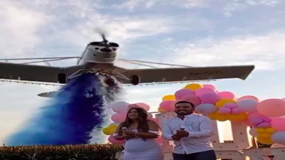 Cinsiyet belirleme partisinde korku dolu anlar!