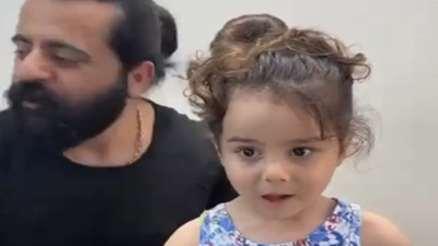 Bebekliğinden beri kesilmeyen saçları kesilen çocuğun değişimi şaşırttı