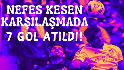 Nefes kesen karşılaşmada 7 gol atıldı