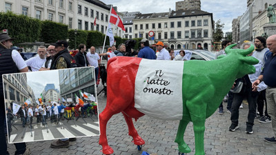 Sütçüler meydana indi