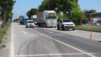 Yola dökülen balık yağları 1 kişiyi yaraladı