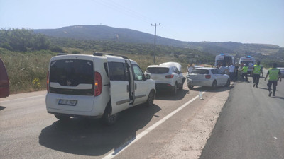 Balıkesir'de zincirleme trafik kazası (02 Haziran 2024)