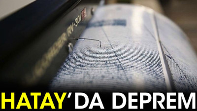 Hatay'da deprem (05 Haziran 2024)