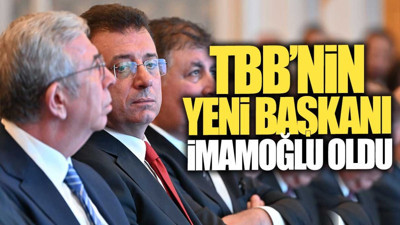 Yeni başkan İmamoğlu oldu