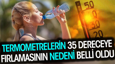 Termometrelerin 35 dereceye fırlamasının nedeni belli oldu