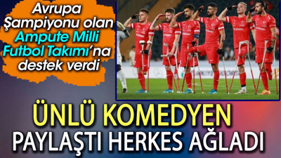 Ünlü komedyen paylaştı herkes ağladı