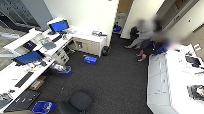 Keskin nişancı bankadaki saldırganı öyle bir yerden hedef aldı ki