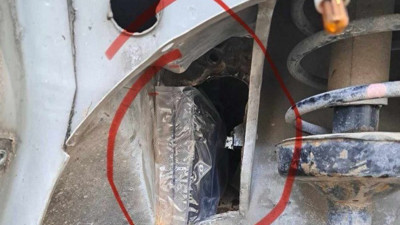 Bulgaristan'dan gelen kilolarca kokain gümrük görevlilerine takıldı