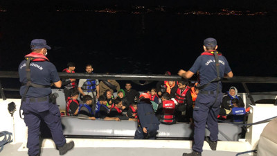 Bodrum’da 68 kaçak sığınmacı yakalandı