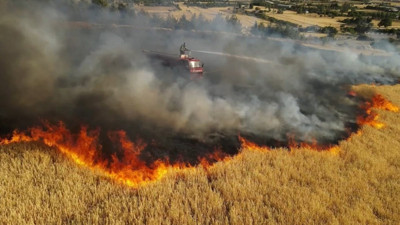 Burdur’da bir günde 6 farklı yangın
