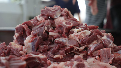 Kasapların yoğun kıyma mesaisi başladı