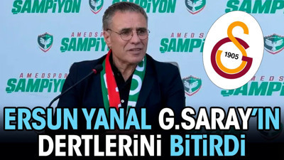 Ersun Yanal Galatasaray'ı kurtardı