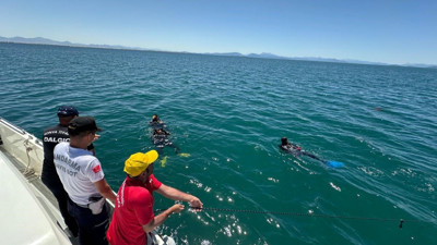 Beyşehir Gölü'nde tekne alabora oldu