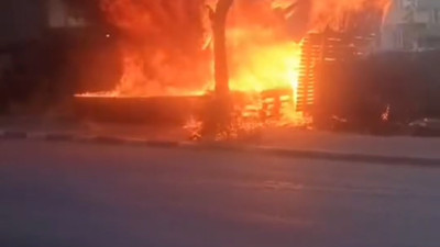 Baraka alevlere teslim oldu (24 Haziran 2024)