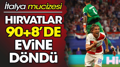 İtalya mucizesi. Hırvatistan 90+8'de büyük şoku yaşadı