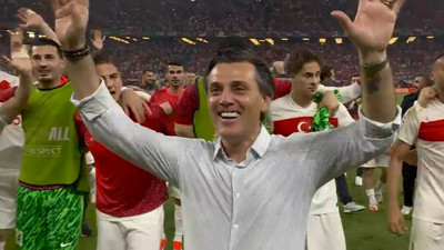 Taraftar Montella'yı bağrına bastı. Üçlüyü çektirdi