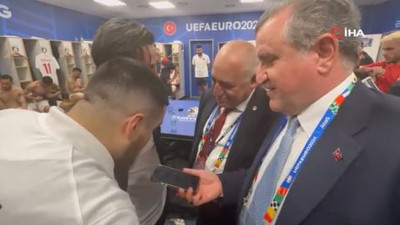 Cumhurbaşkanı Erdoğan'dan A Milli Takım’a tebrik telefonu