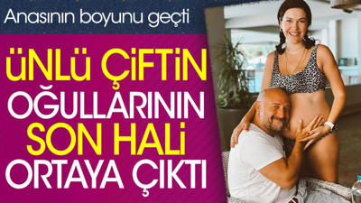Bergüzar Korel ile Halit Ergenç'in oğlunun son hali. Anasının boyunu geçti