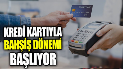 Kredi kartıyla bahşiş dönemi başlıyor