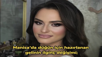 Gelinin kuaförden önceki ve sonraki halini görenler şok oldu