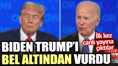 Bıden Trump’ı bel altından vurdu