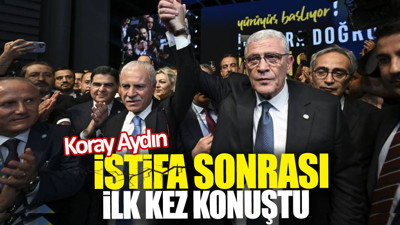 Koray Aydın istifa sonrası ilk kez konuştu