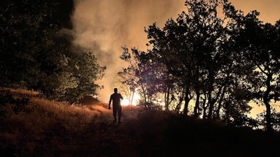 Adıyaman'da orman yangını (28 Haziran 2024)