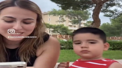 2 yaşındaki miniğin şaşırtan yeteneği
