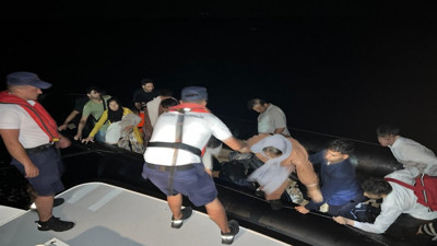 Kaçak göçmenleri Sahil Güvenlik kurtardı