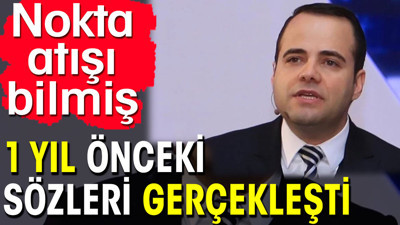 Özgür Demirtaş’ın 1 yıl önceki sözleri gerçekleşti. Nokta atışı bilmiş