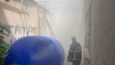 Evin çatısı alev alev yandı (30 Haziran 2024)