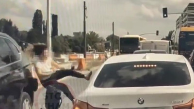 Kan donduran kaza anı kameralarda