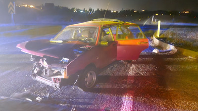 Çorum'da trafik kazası: 1 yaralı