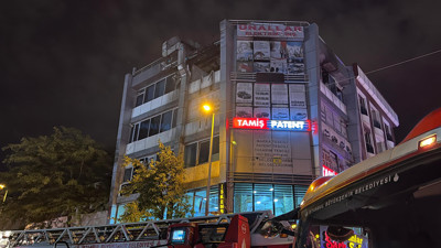 4 Katlı binada korkutan yangın (03 Temmuz 2024)