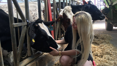 Aydın'da gazeteciliği bıraktı çiftlik kurdu